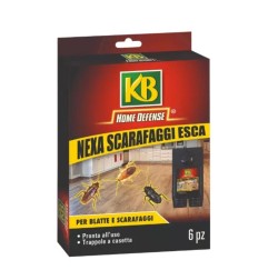 NEXA KB ESCA GEL SCARAFAGGI NERI, BLATTE, BLATTE ROSSA CF. PZ.6 con atrattivo